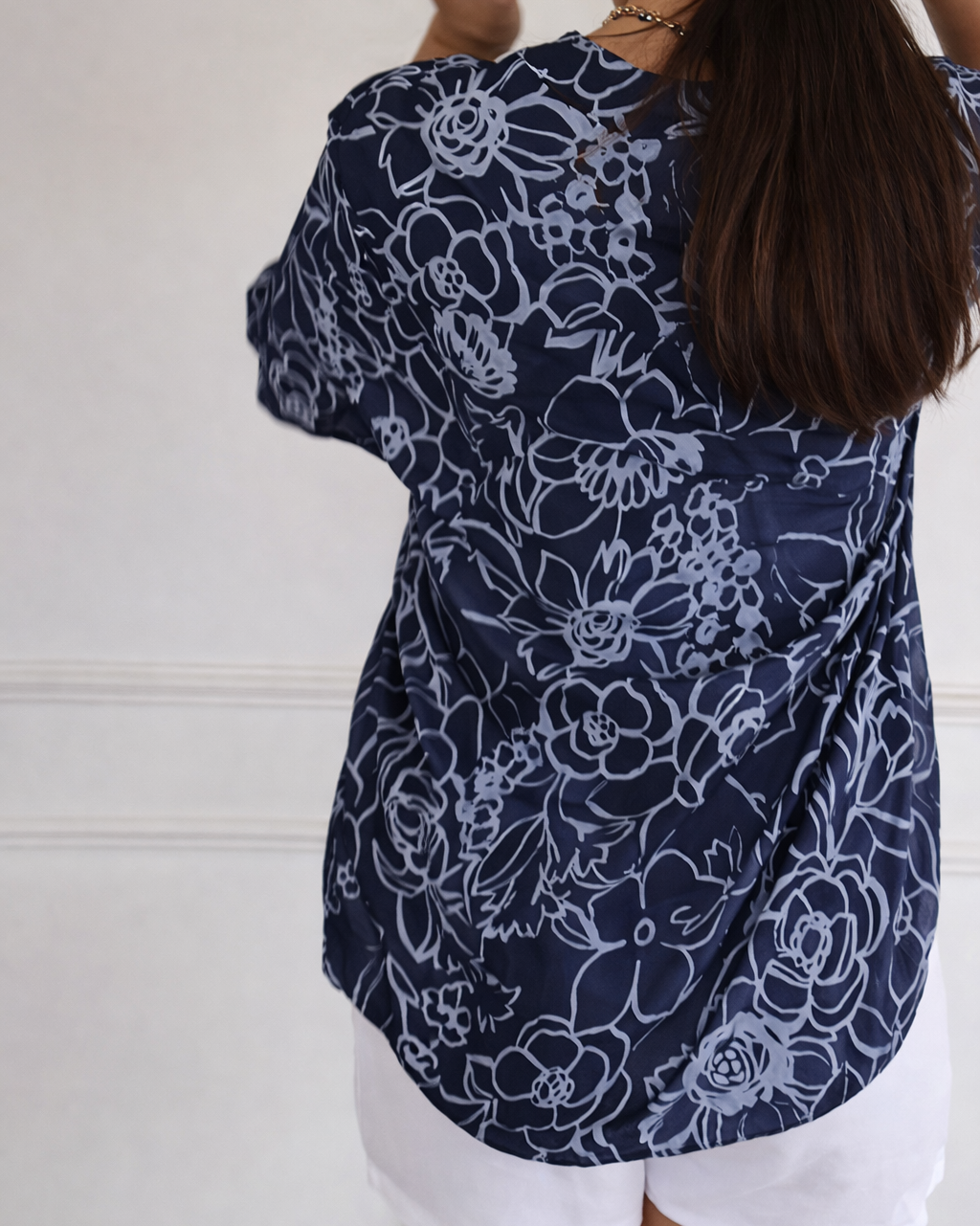 Willow Elegant Blouse with Pocket