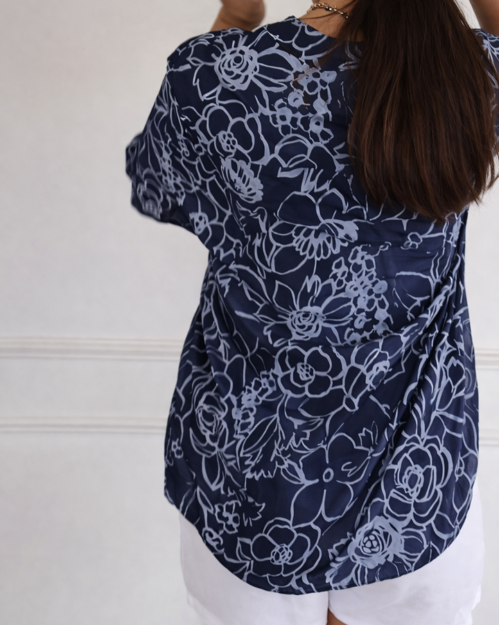 Willow Elegant Blouse with Pocket