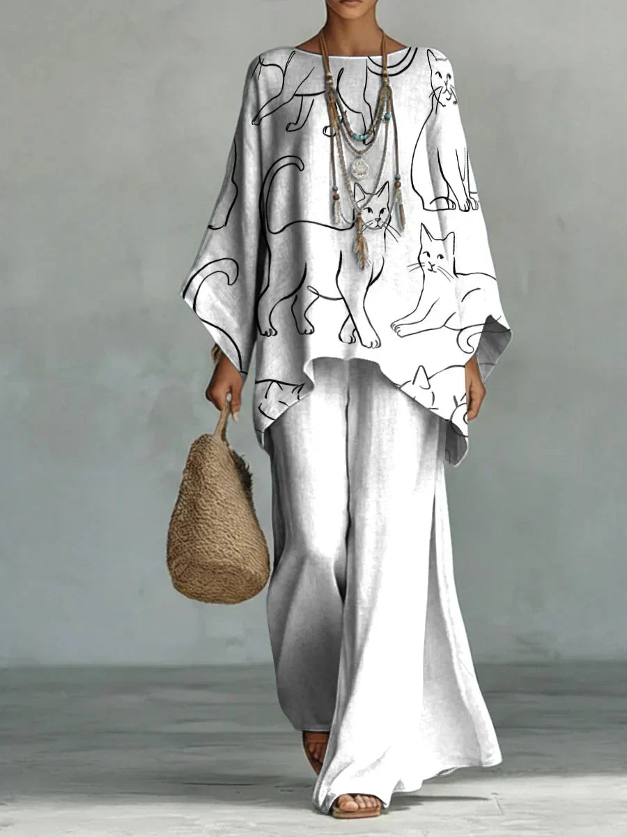 Delphine | Printed Comfort Set