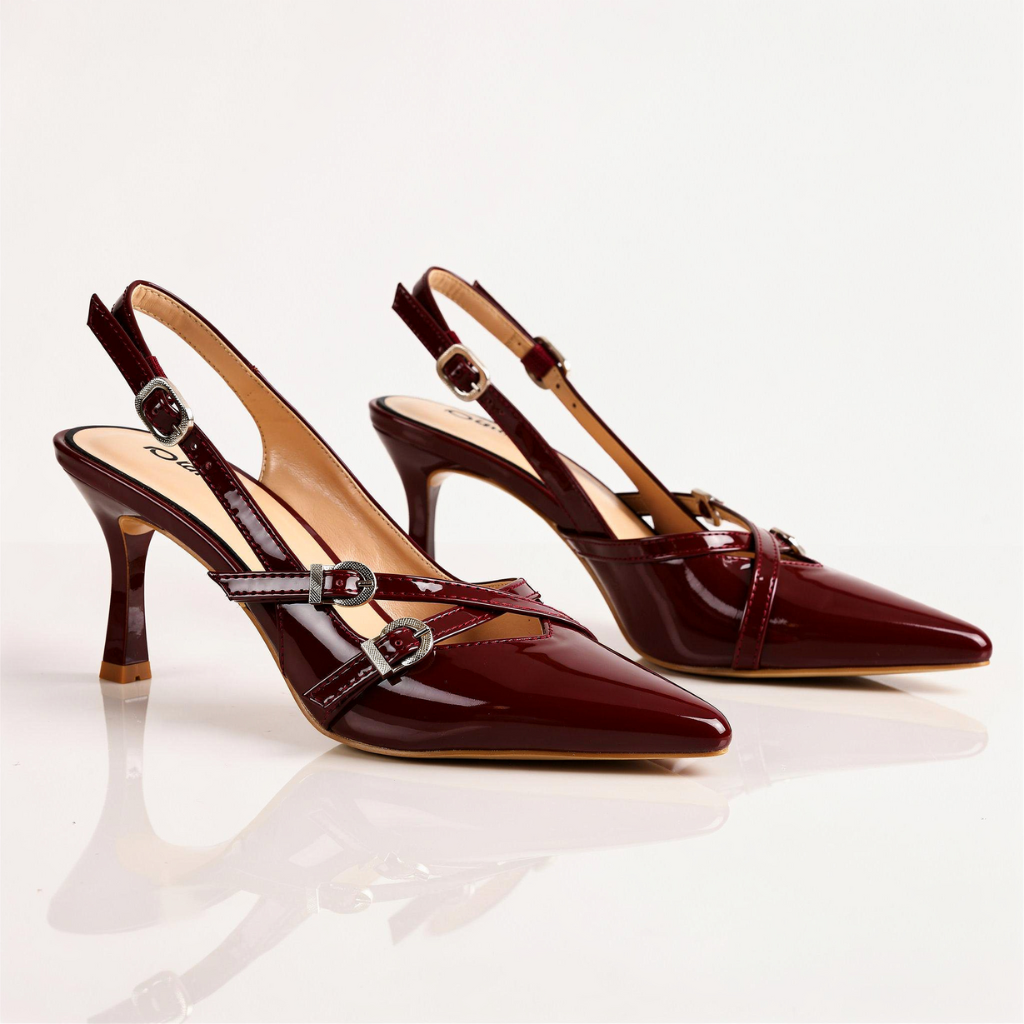 Linea Buckle Slingback