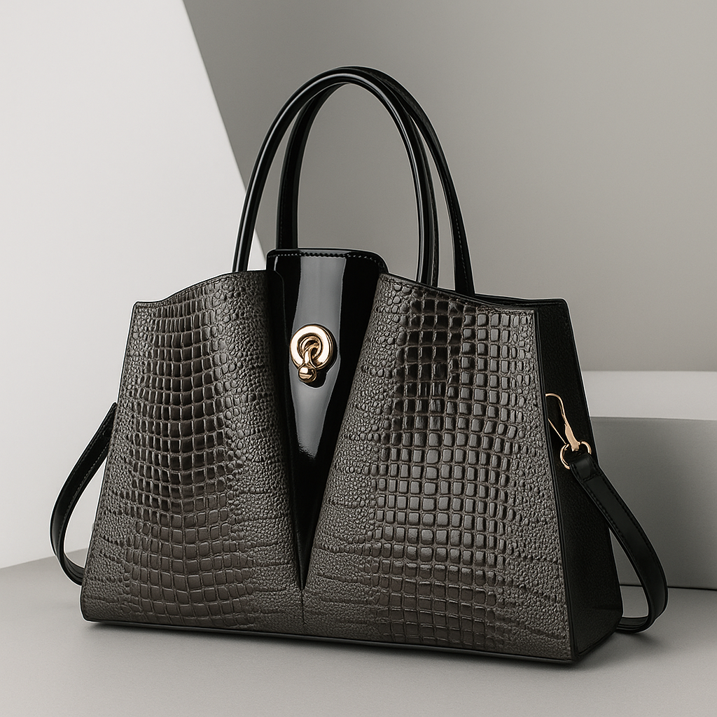 Valmont Croc Tote