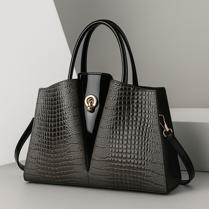 Valmont Croc Tote