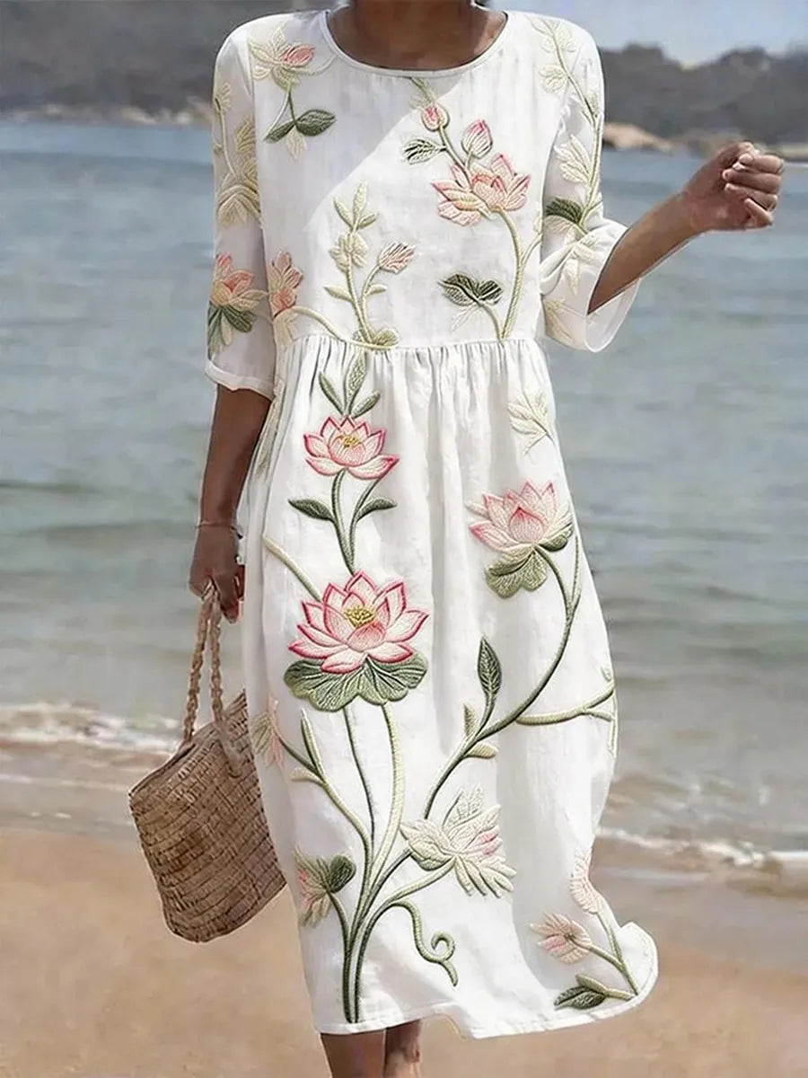Candy Elegant Floral Dress