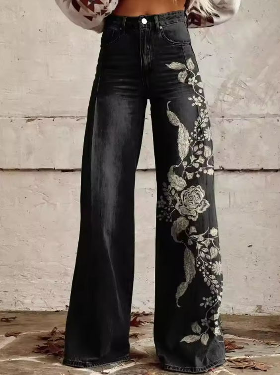 Donna Elegant Bohemian Pants