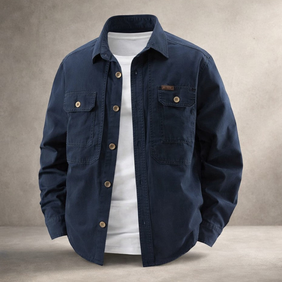 Ashton Cotton Overshirt