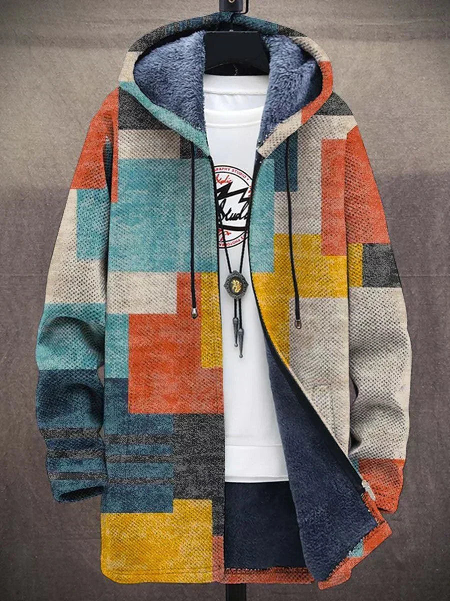 Macey Boho Art Style Drape Jacket