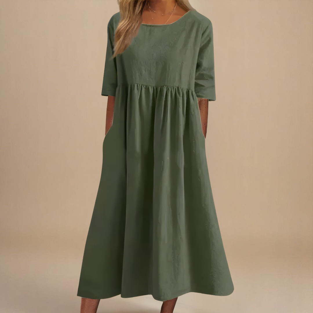 Soreya | Flattering Flow Midi Dress