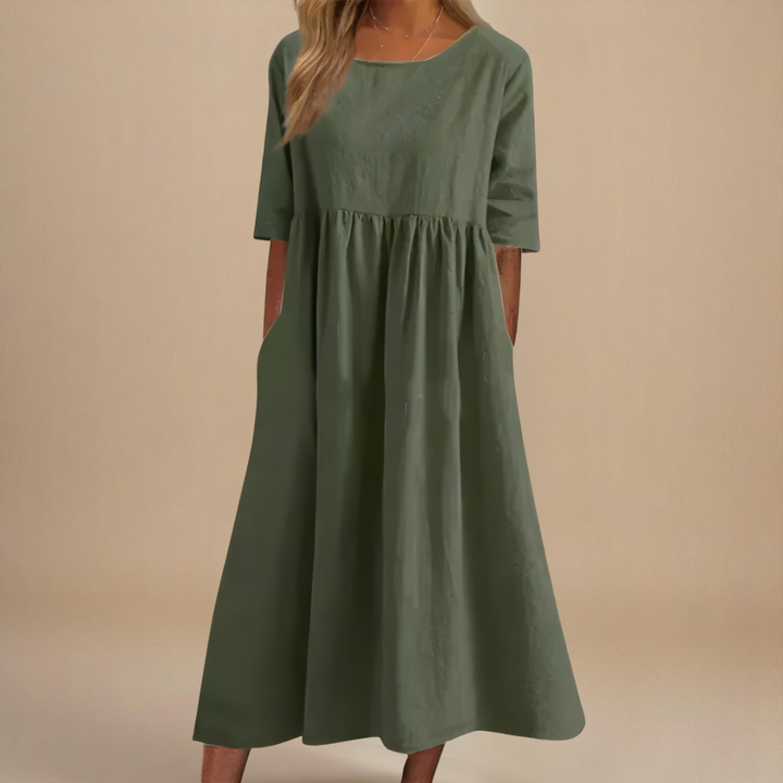 Soreya | Flattering Flow Midi Dress