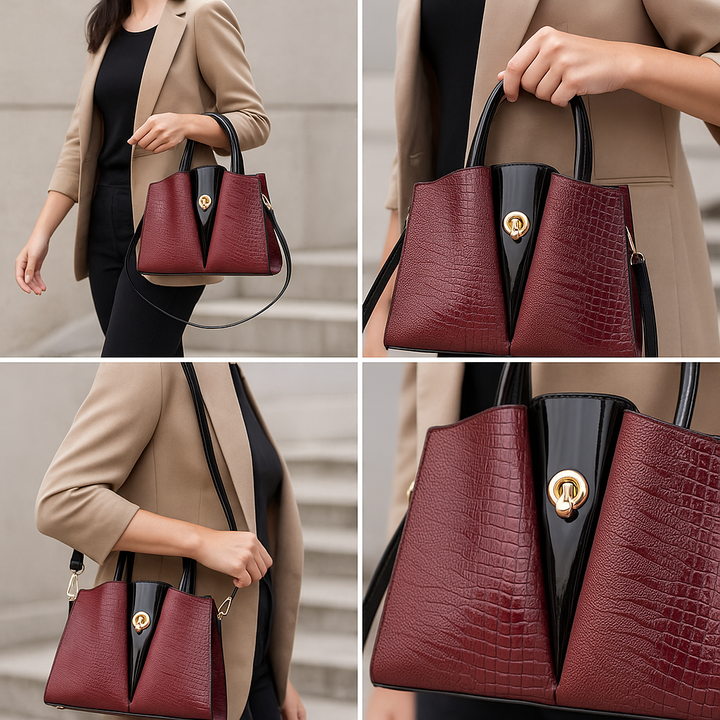 Valmont Croc Tote