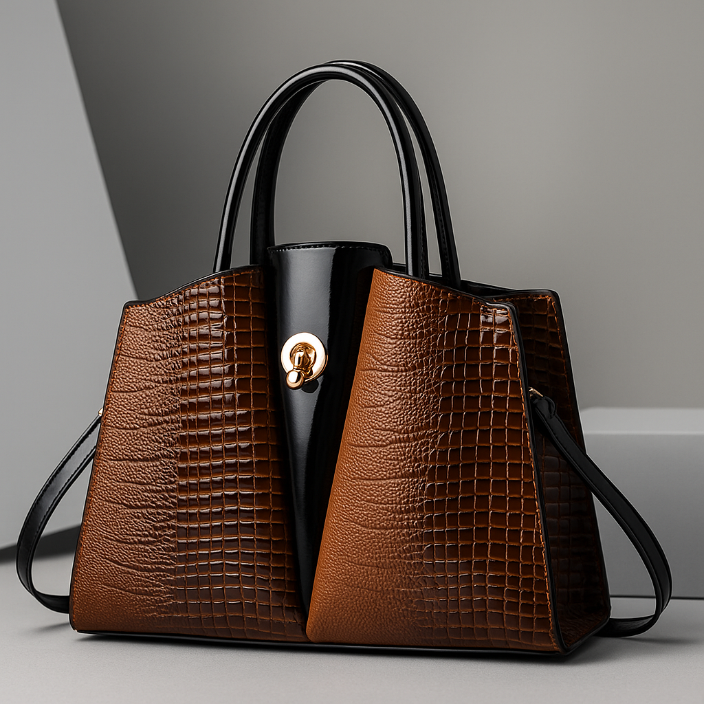 Valmont Croc Tote