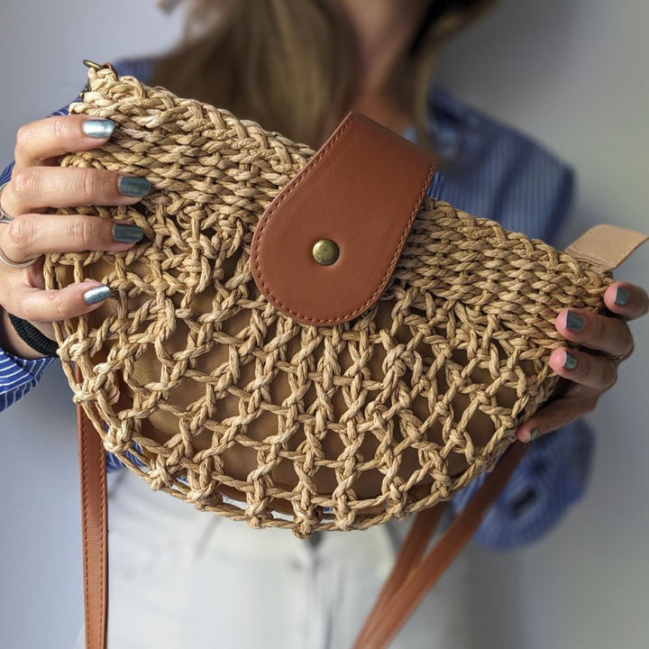 Sienna Woven Summer Tote