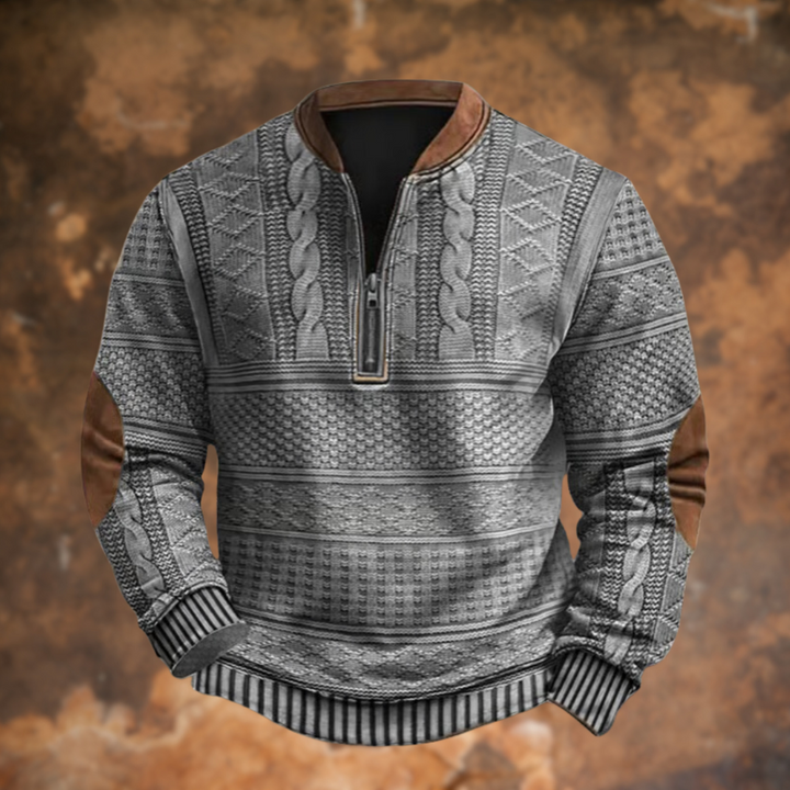Hugo Half-Zip Long Sleeve Top