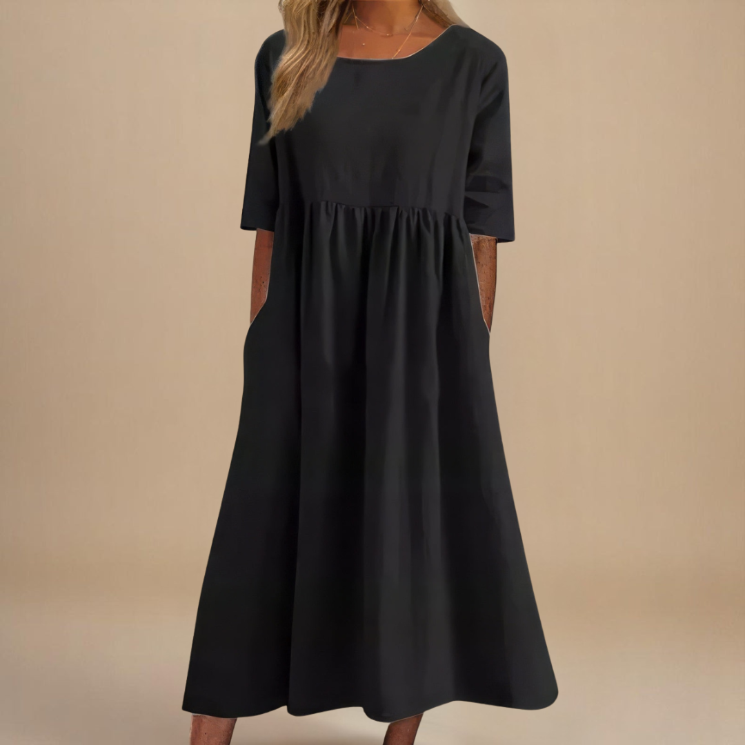 Soreya | Flattering Flow Midi Dress