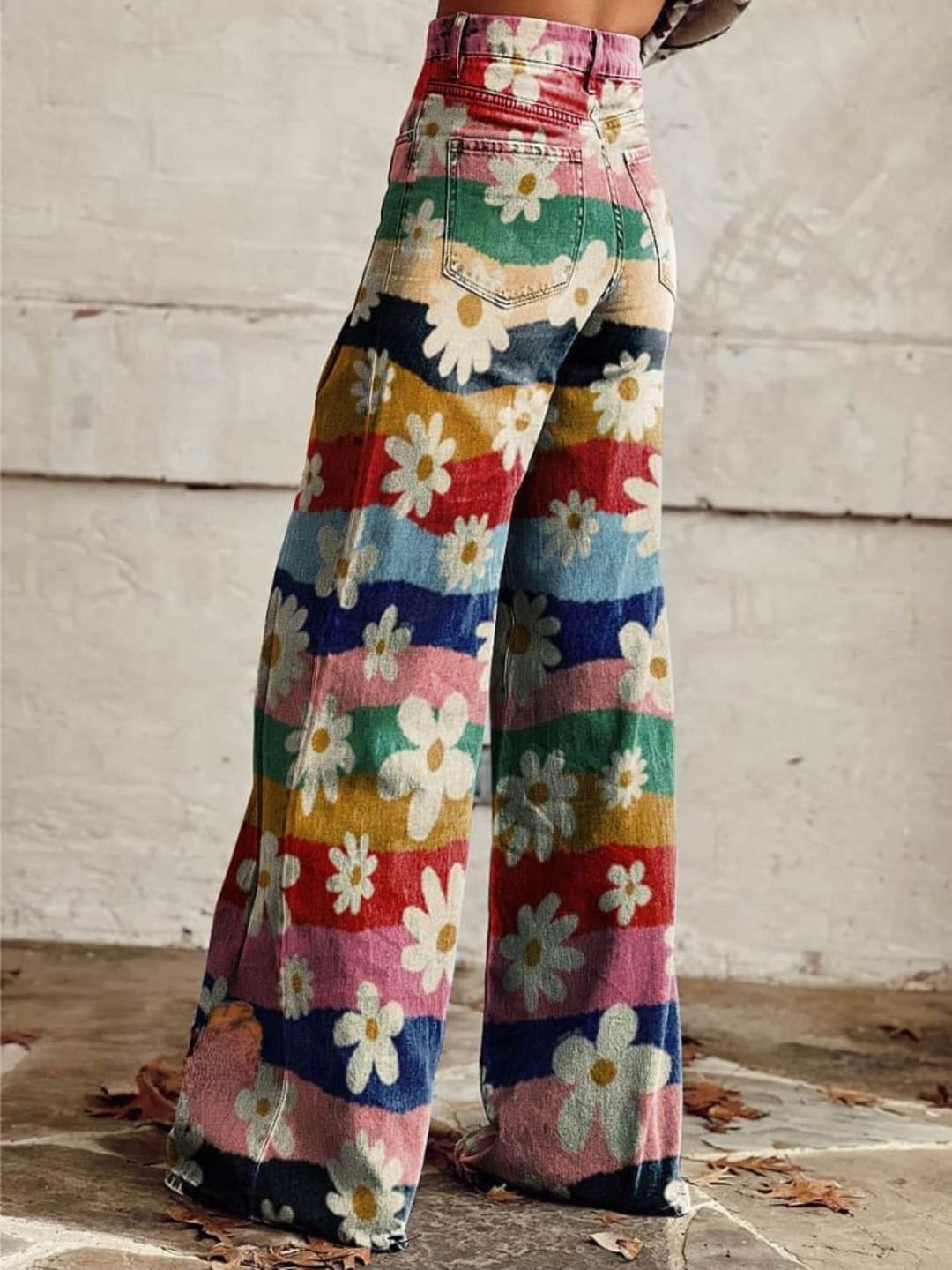 Louisa Elegant Floral Pants