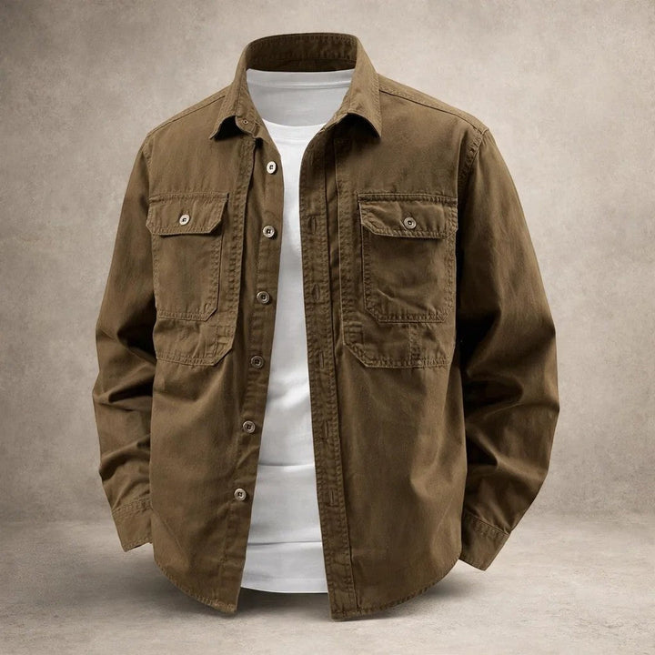 Ashton Cotton Overshirt