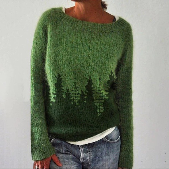 Monique Retro Wool Sweater