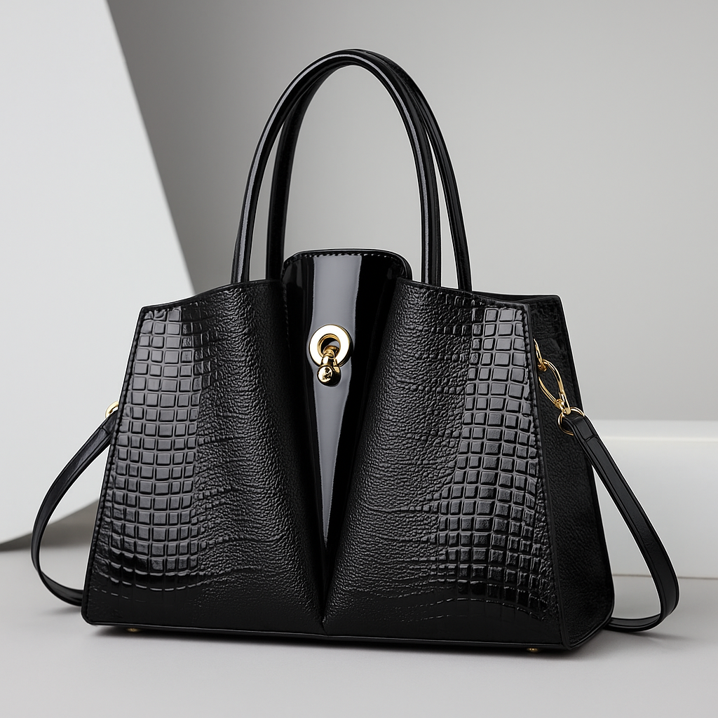 Valmont Croc Tote