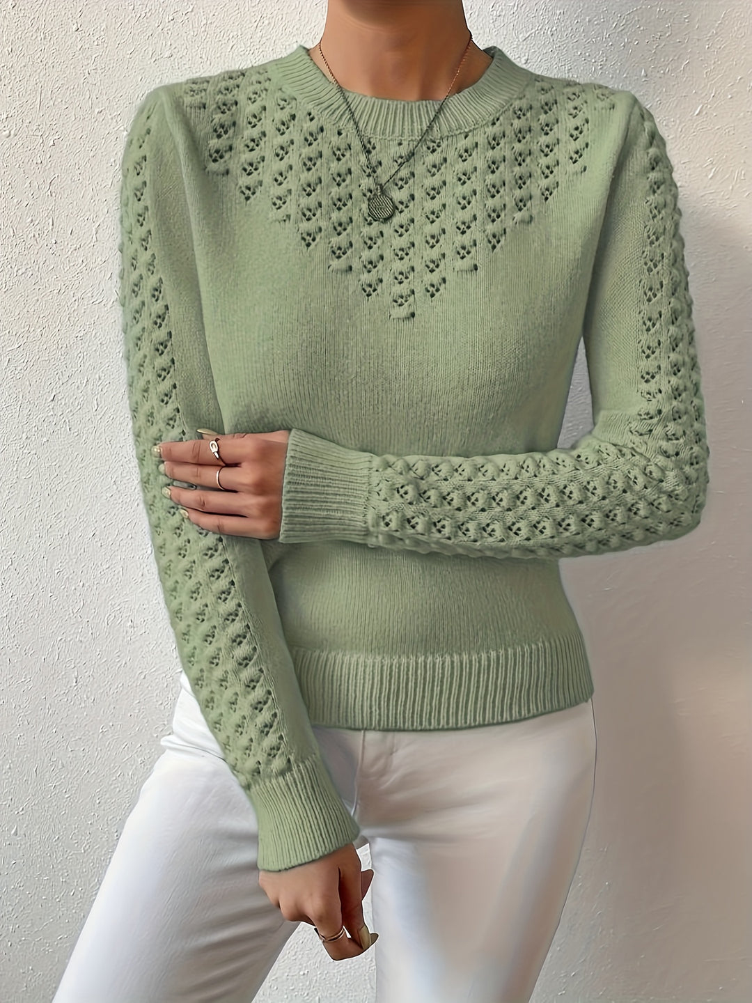 Luna Pointelle Knit