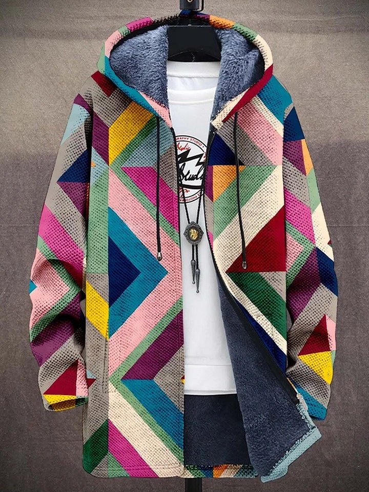 Macey Boho Art Style Drape Jacket