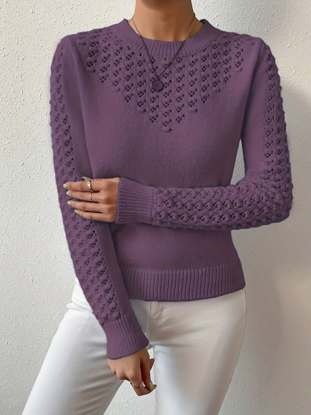 Luna Pointelle Knit