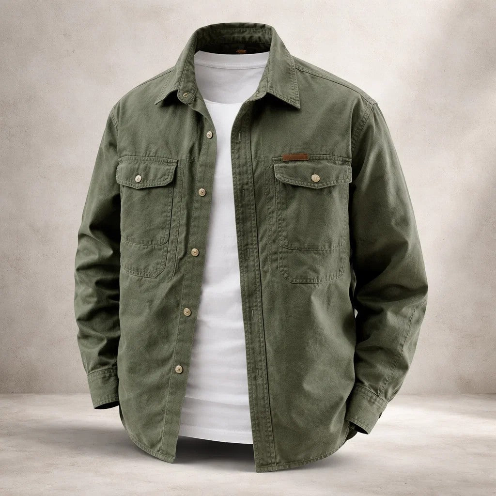 Ashton Cotton Overshirt