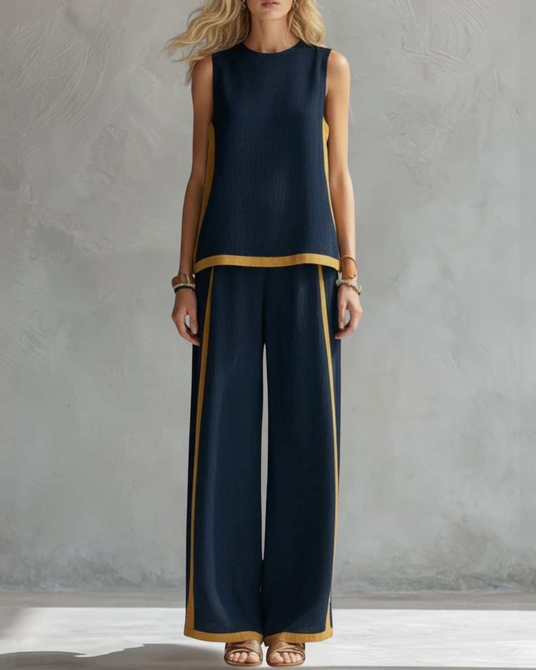Amara Linen Two-Piece Set