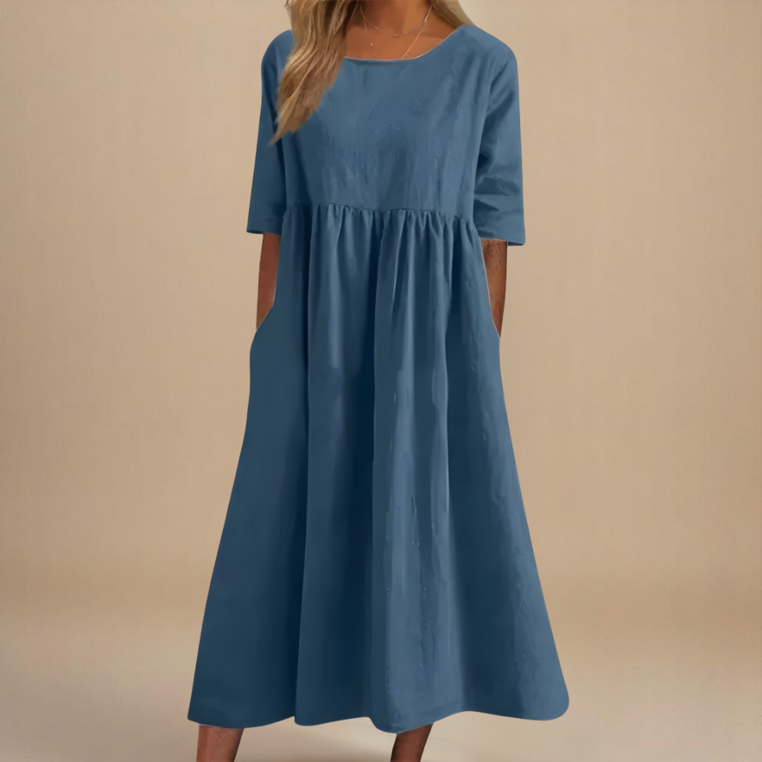 Soreya | Flattering Flow Midi Dress