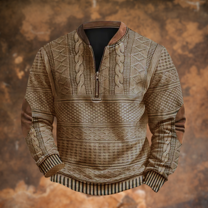 Hugo Half-Zip Long Sleeve Top