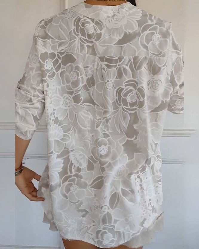 Willow Elegant Blouse with Pocket