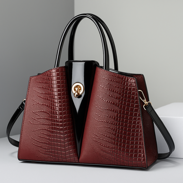 Valmont Croc Tote