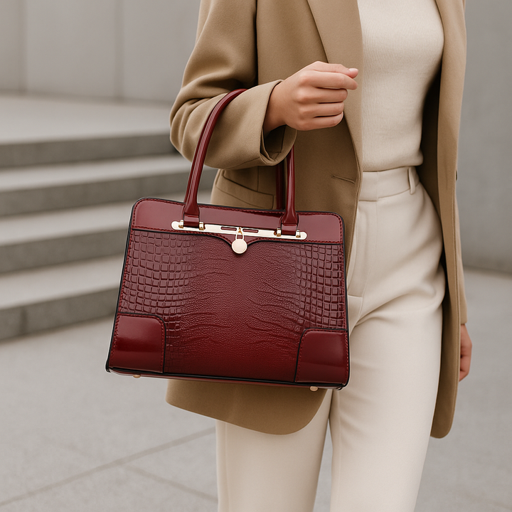 Valmont Crest Handbag