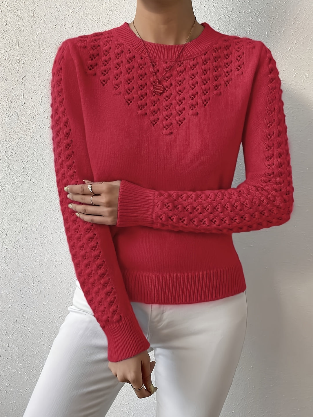 Luna Pointelle Knit