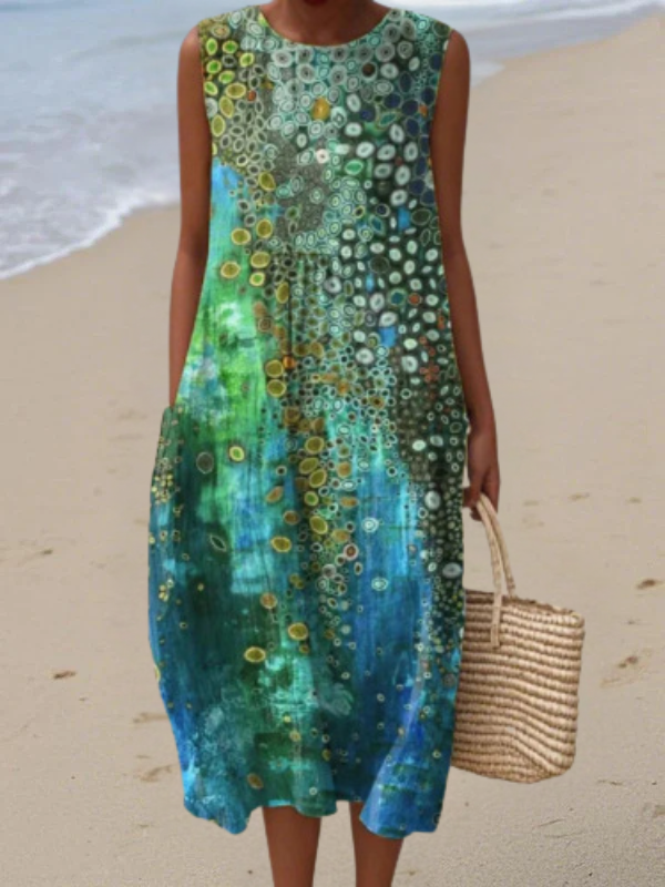 Nova Reef Midi Dress