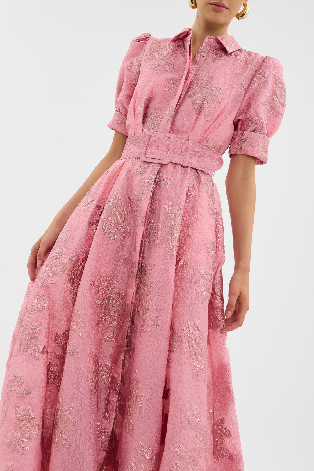 Anabella | Short Puff Sleeves Dress