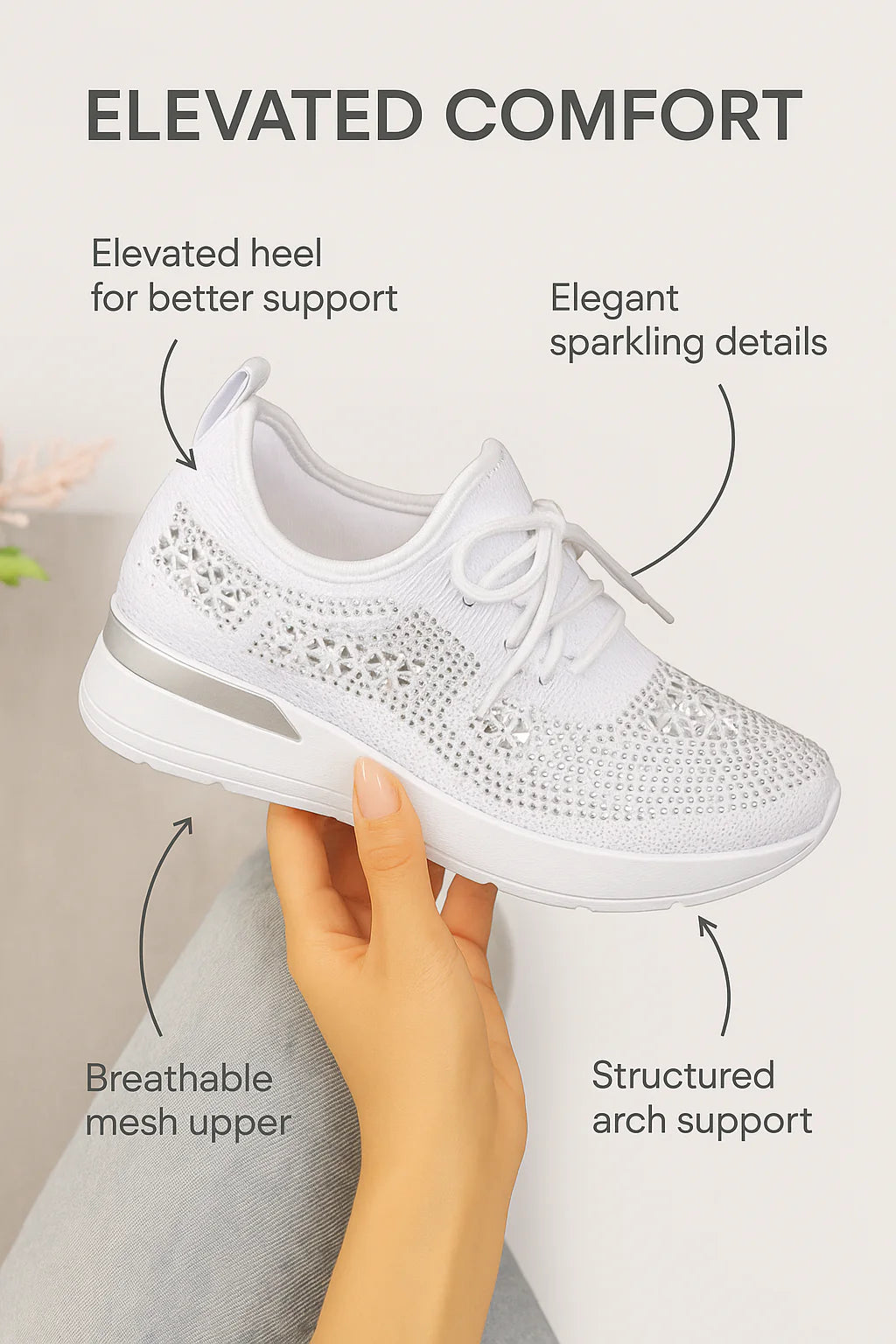Erica Orthopedic Comfort Sneakers