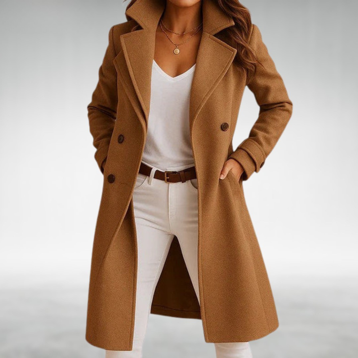Elise Elegant Long Winter Coat