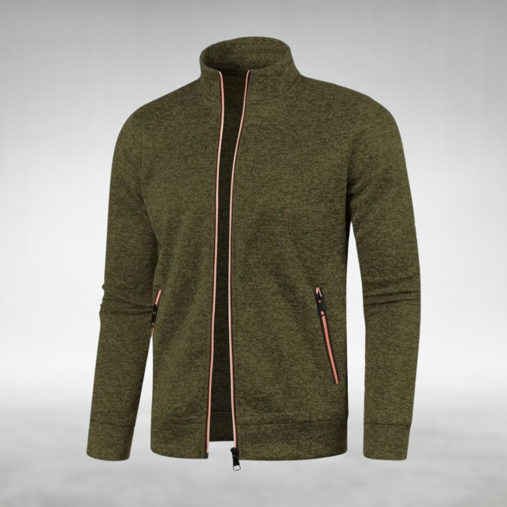 Jordan Classic Knit Zip-Up Jacket