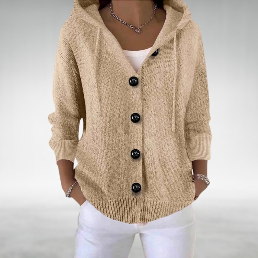 Rosalie Cozy Hooded Cardigan