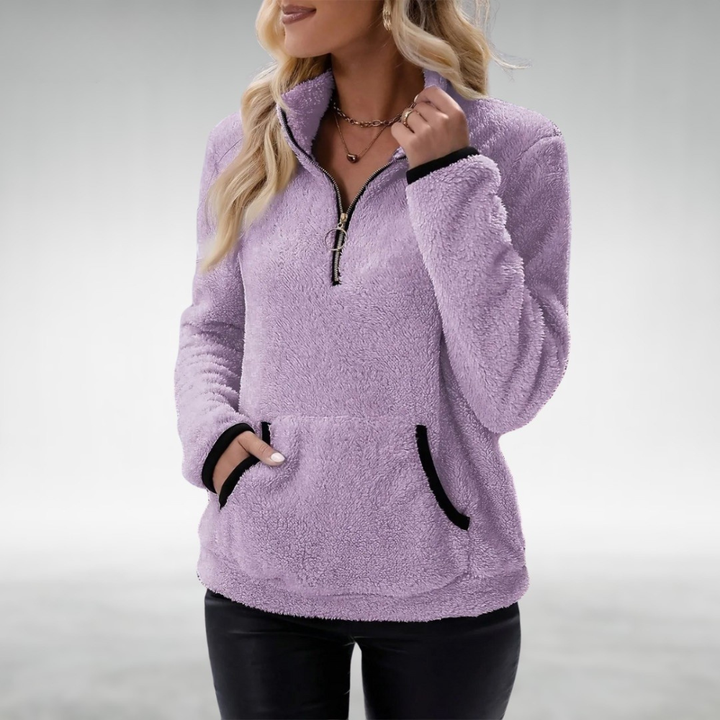 Luna Cozy Half-Zip Pullover