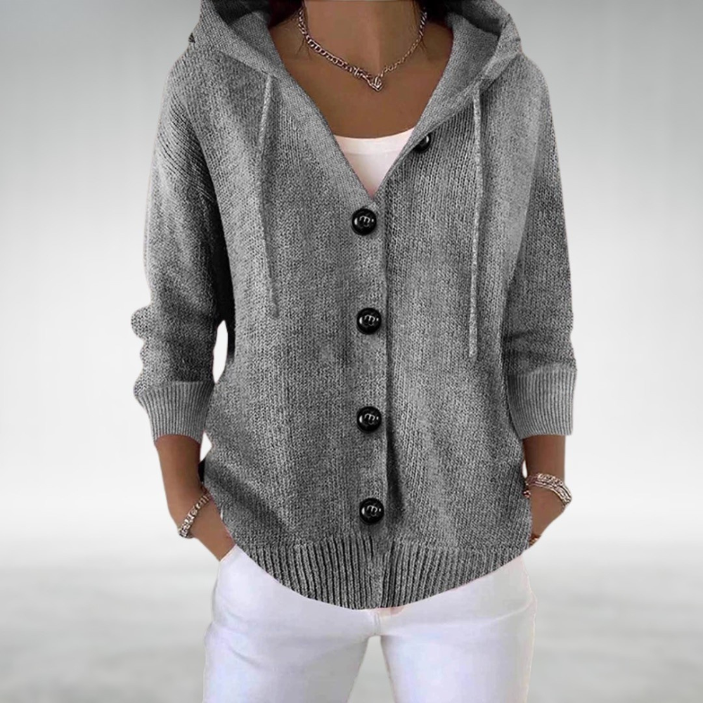 Rosalie Cozy Hooded Cardigan