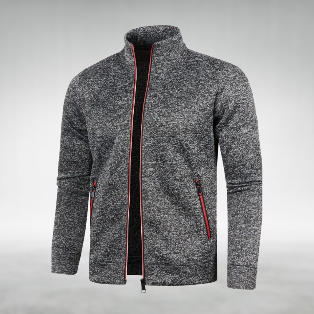 Jordan Classic Knit Zip-Up Jacket