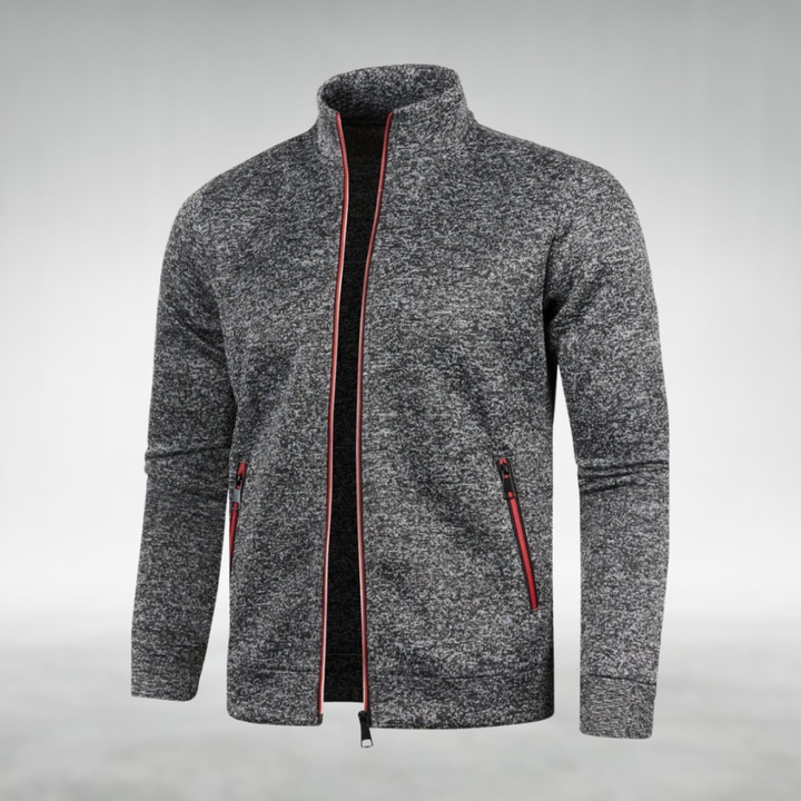 Jordan Classic Knit Zip-Up Jacket