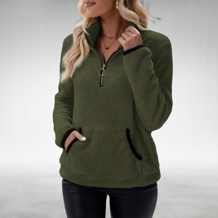 Luna Cozy Half-Zip Pullover