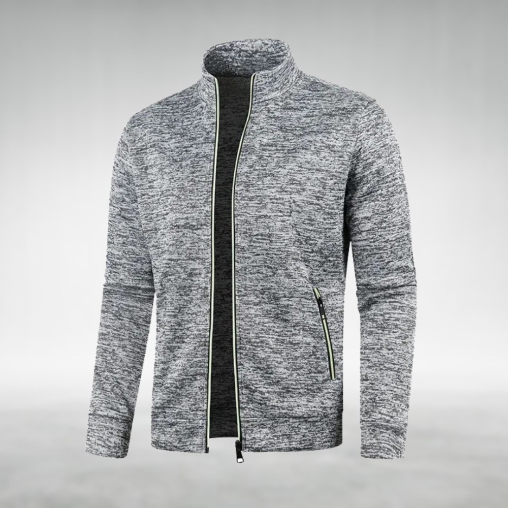 Jordan Classic Knit Zip-Up Jacket