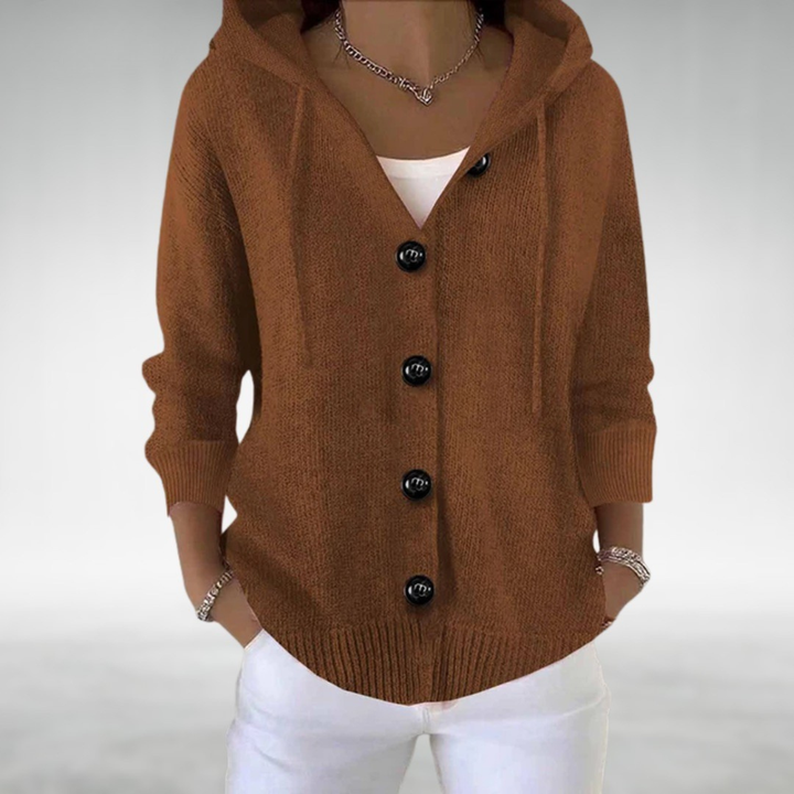 Rosalie Cozy Hooded Cardigan