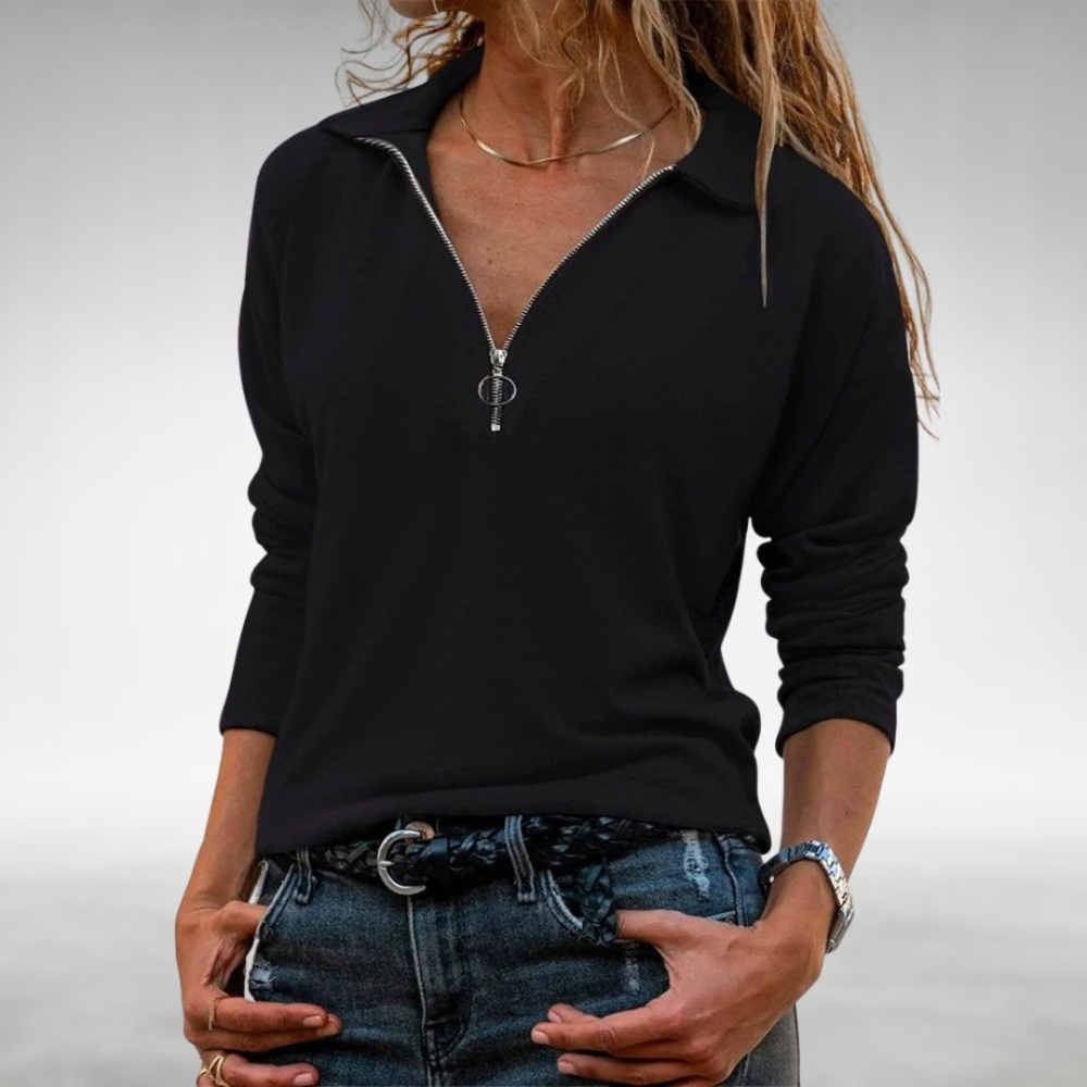 Sienna Soft Half-Zip Jumper