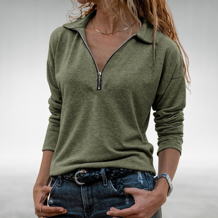 Sienna Soft Half-Zip Jumper
