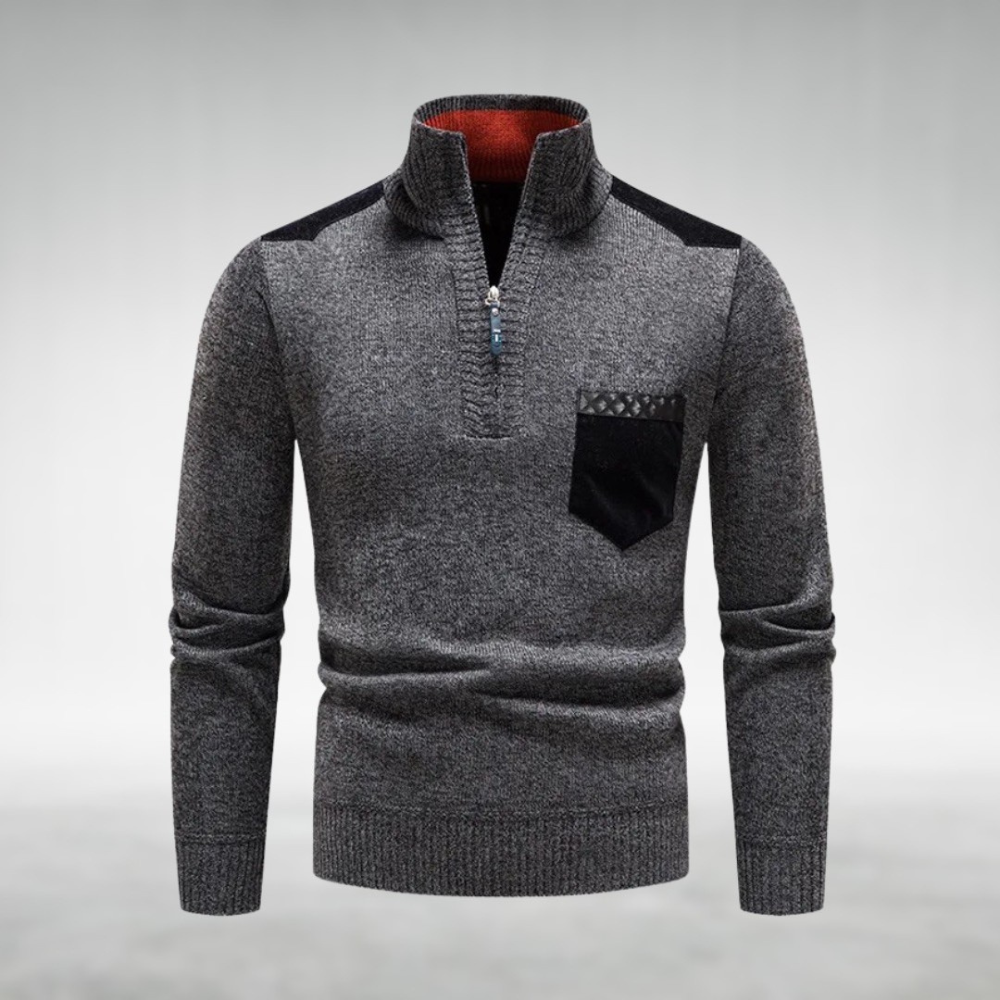 Andrew Classic Half-Zip Jumper