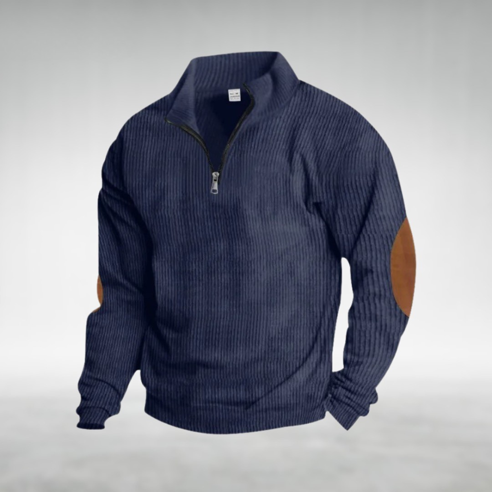 William Classic Half-Zip Jumper
