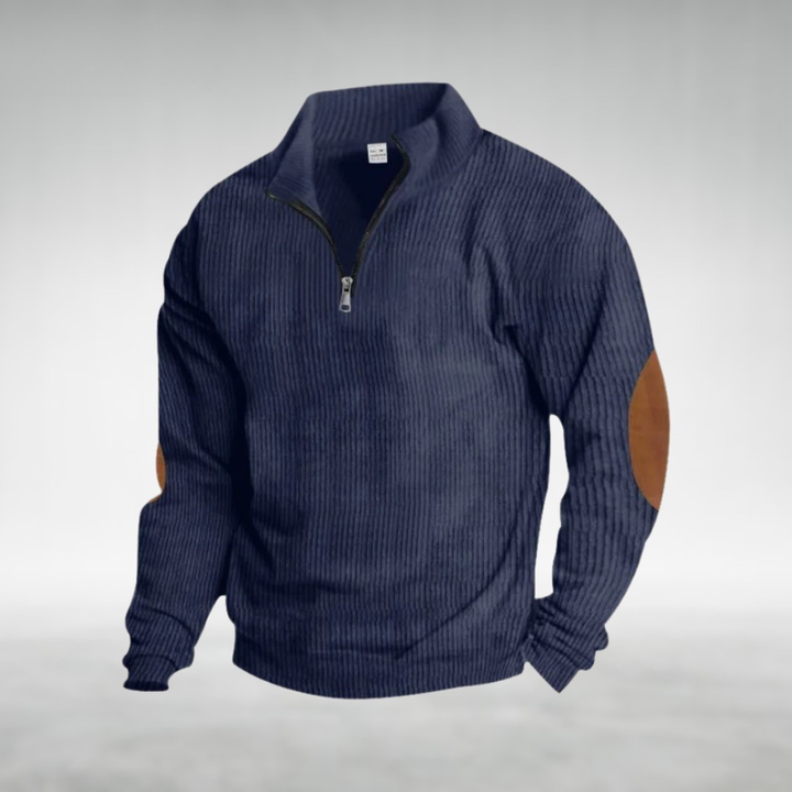 William Classic Half-Zip Jumper